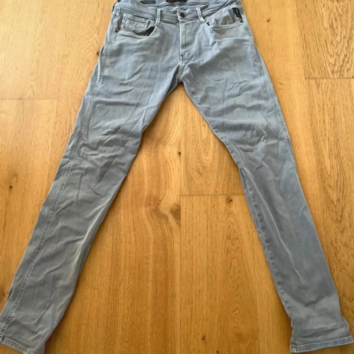 Replay Hyperflex Anbass grå jeans