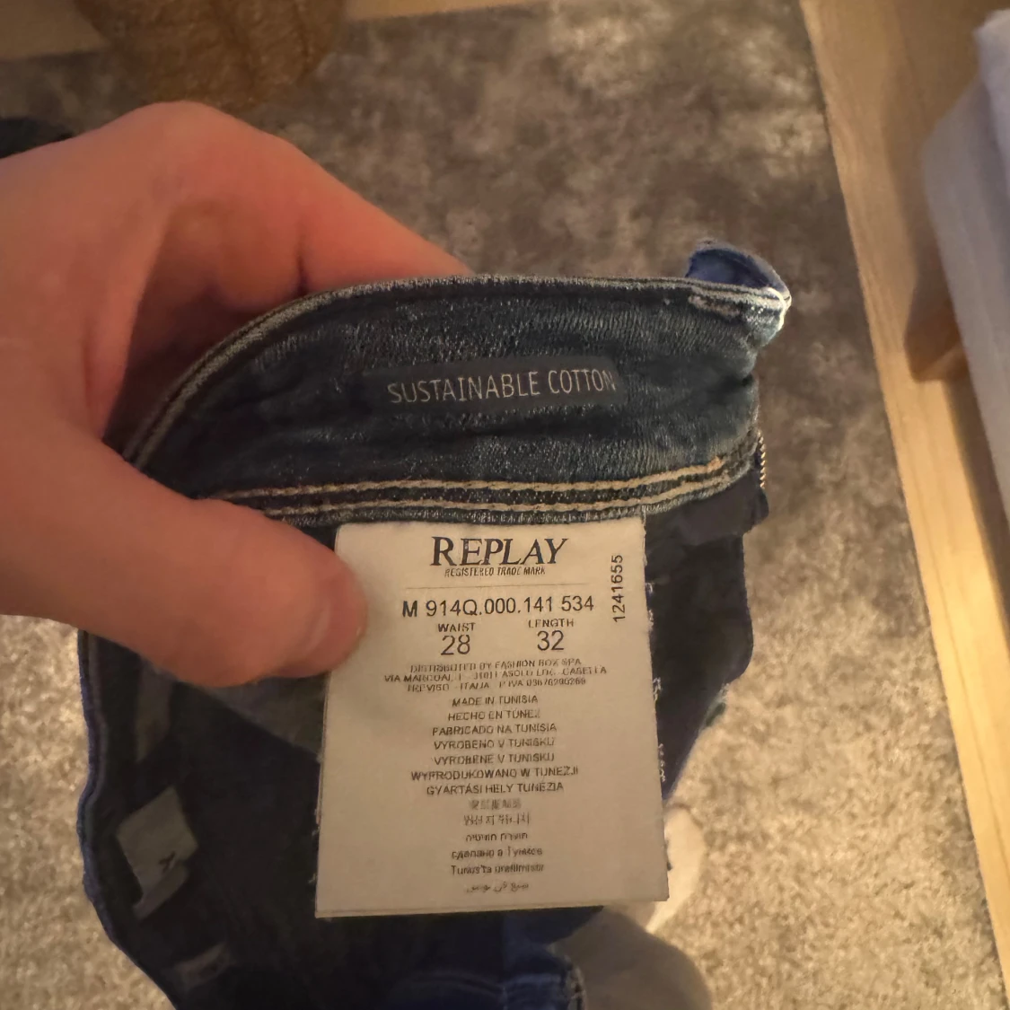 Replay Anbass Slim Fit jeans blå - 4