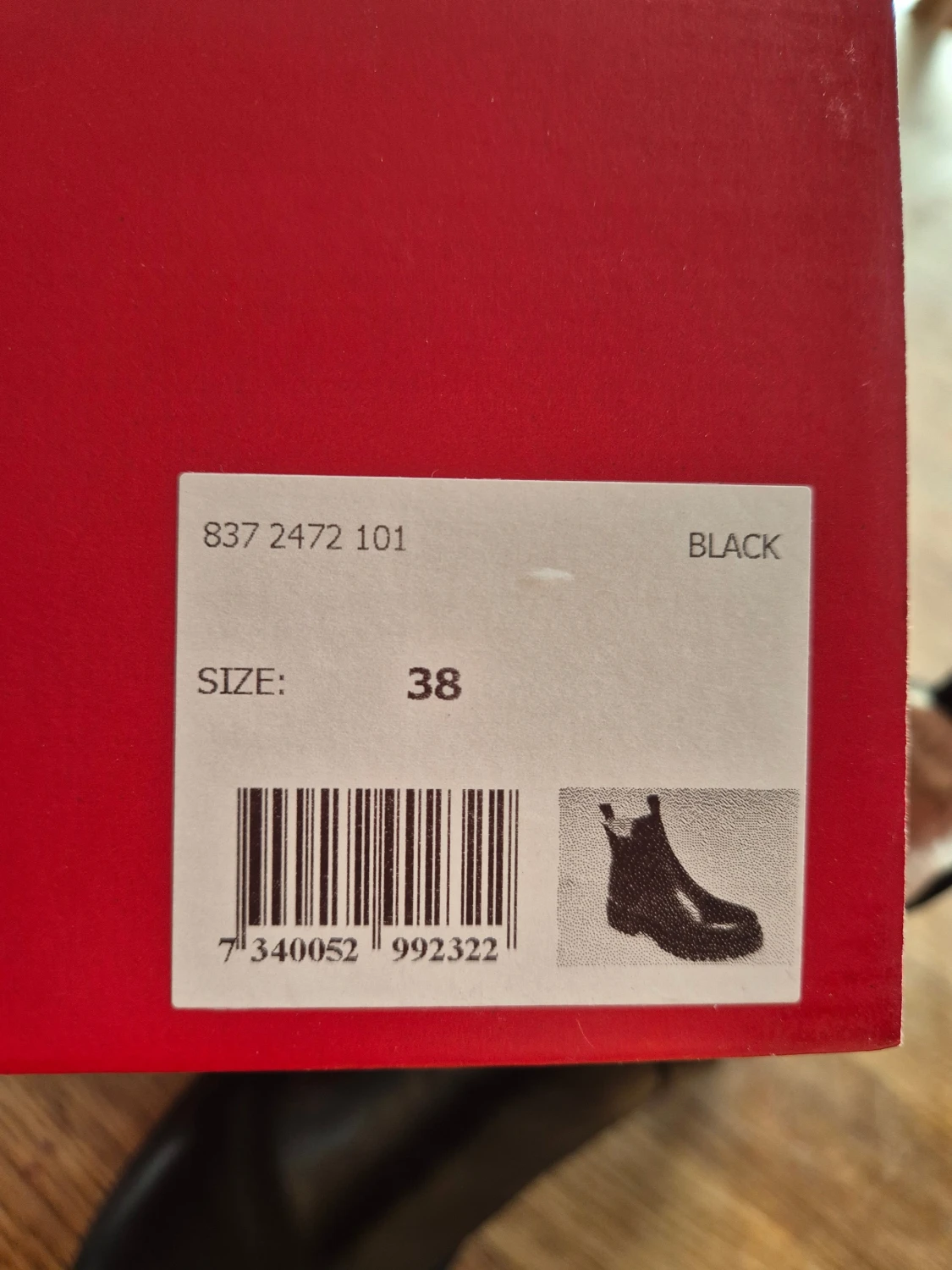 Svarta chelsea boots med foder - 5