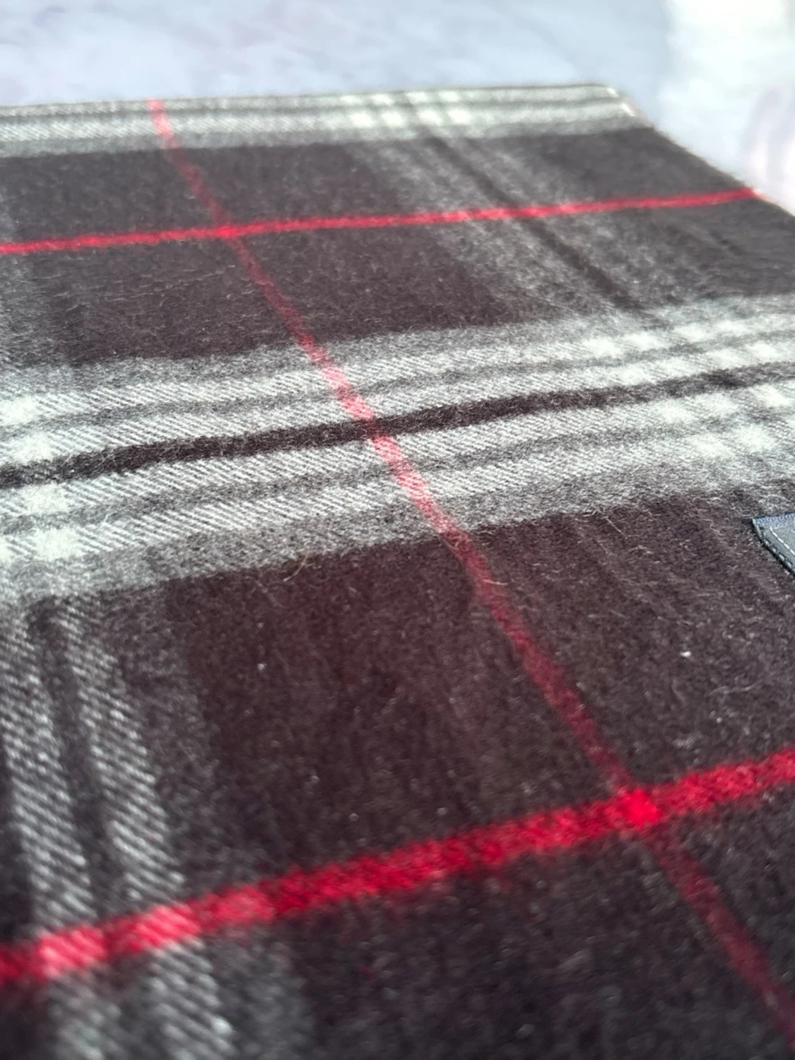 Rutig ullväst från Burberrys - 2