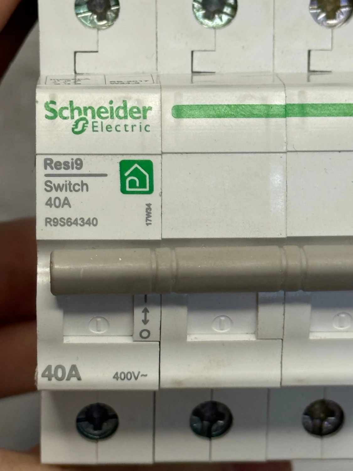 Schneider Resi9 3-polig Automatsäkring 40A - 5