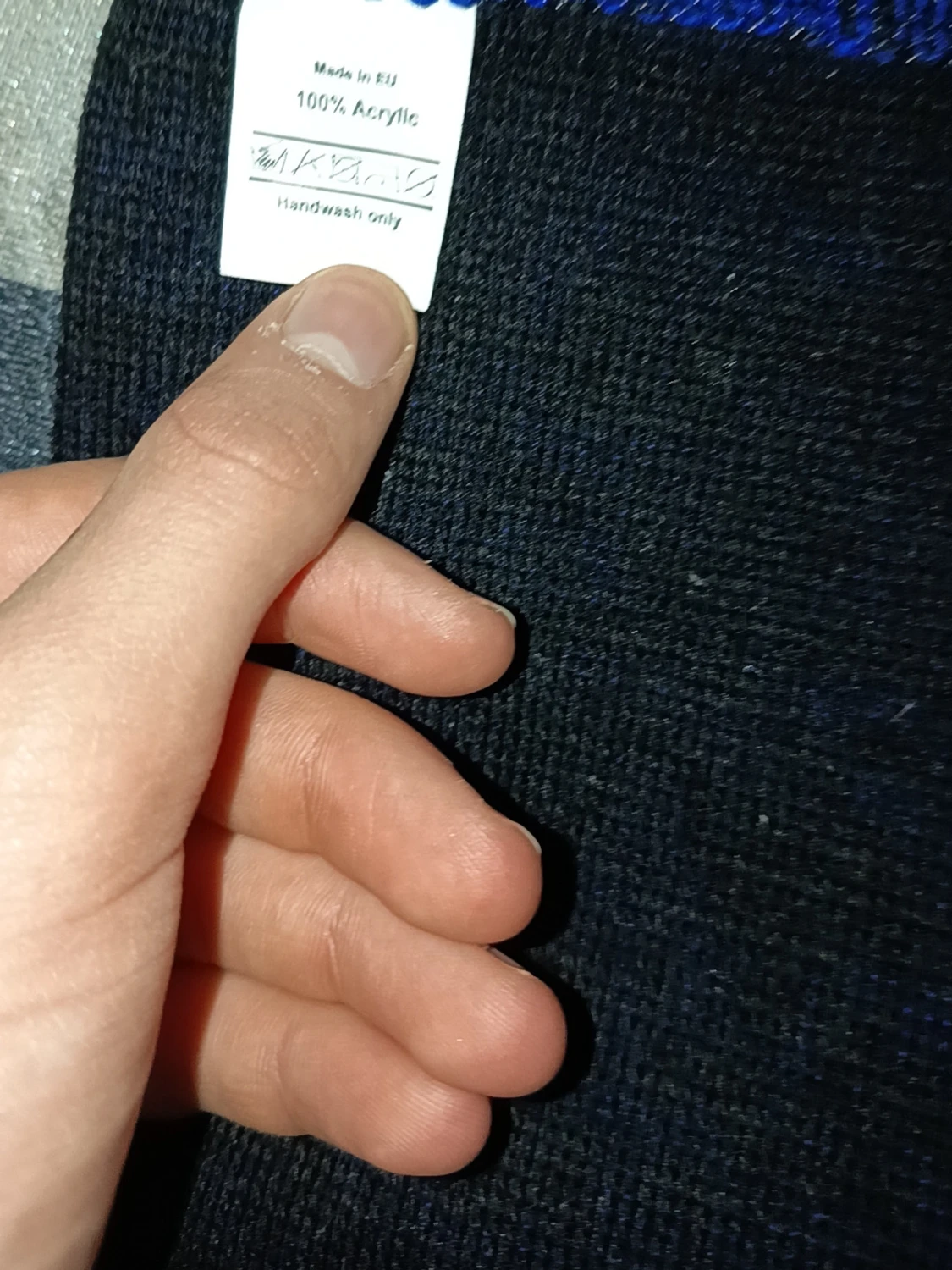 Blå och svart Pepsi halsduk - 1