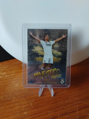 Bellingham fotbollkort - El maestro de Madrid bellingham kort, fint skick☺️ Skicka om du har några frågor och kolla gärna in mina andra annonser för bundle rabatt 😃