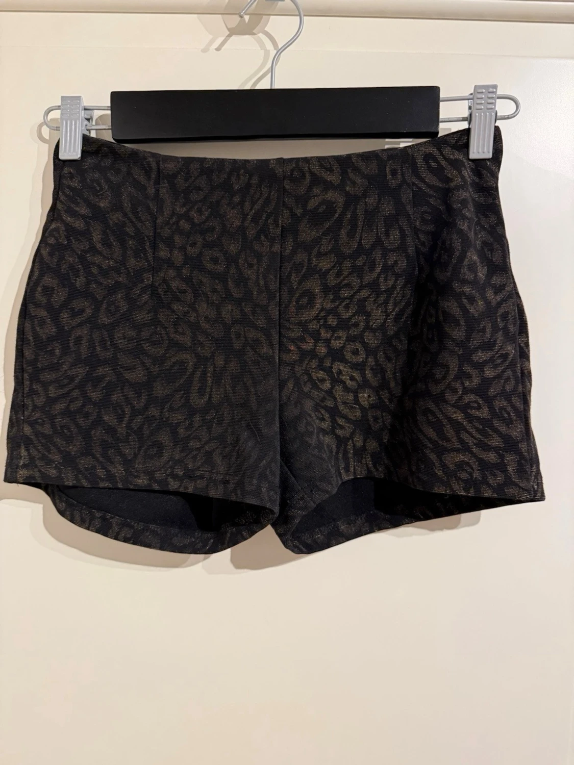 Leopard shorts