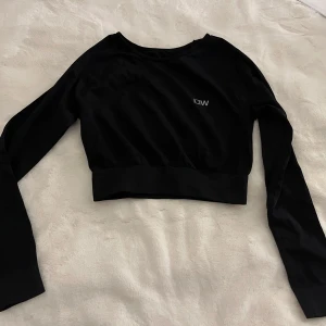 Svart träningstopp - Snygg croppad träningstopp från IcanIwill 🙌 använd några gånger, men den är i jättefint skick🤍