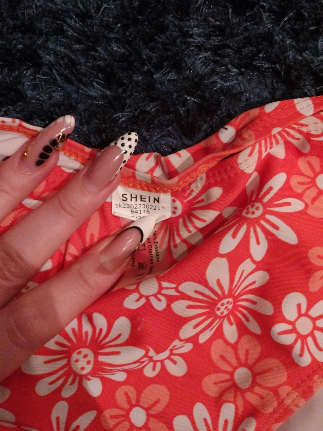 Blommig bikini från SHEIN - 1