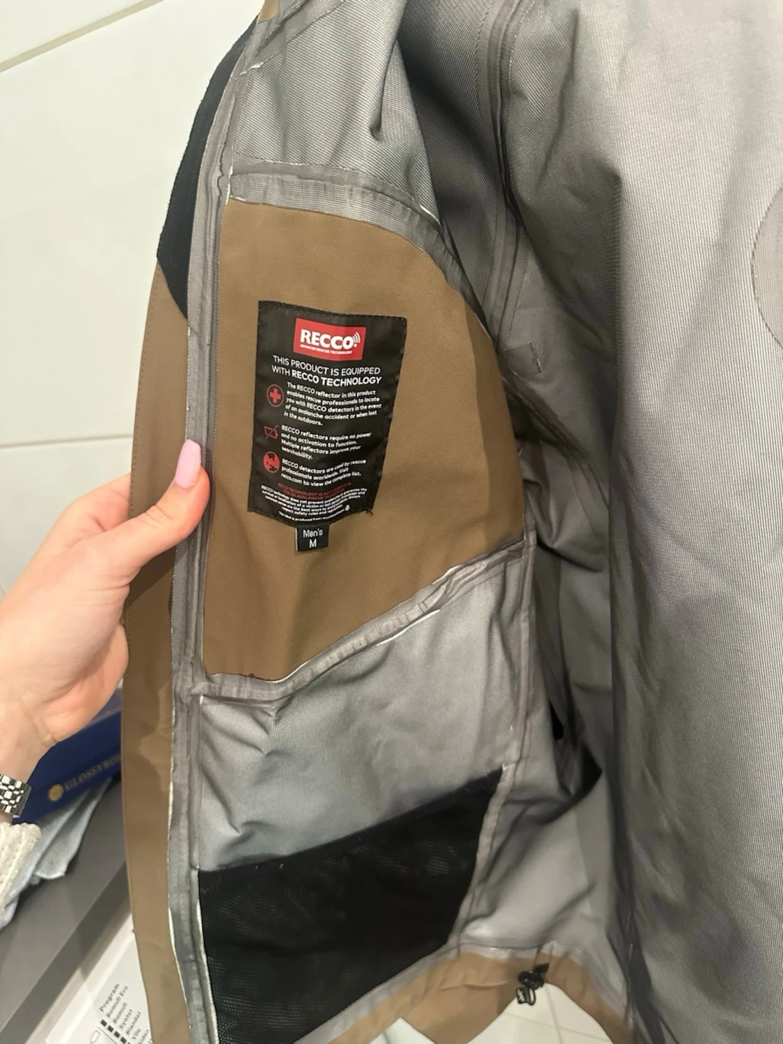 Brun vindjacka RevolutionRace M - 3