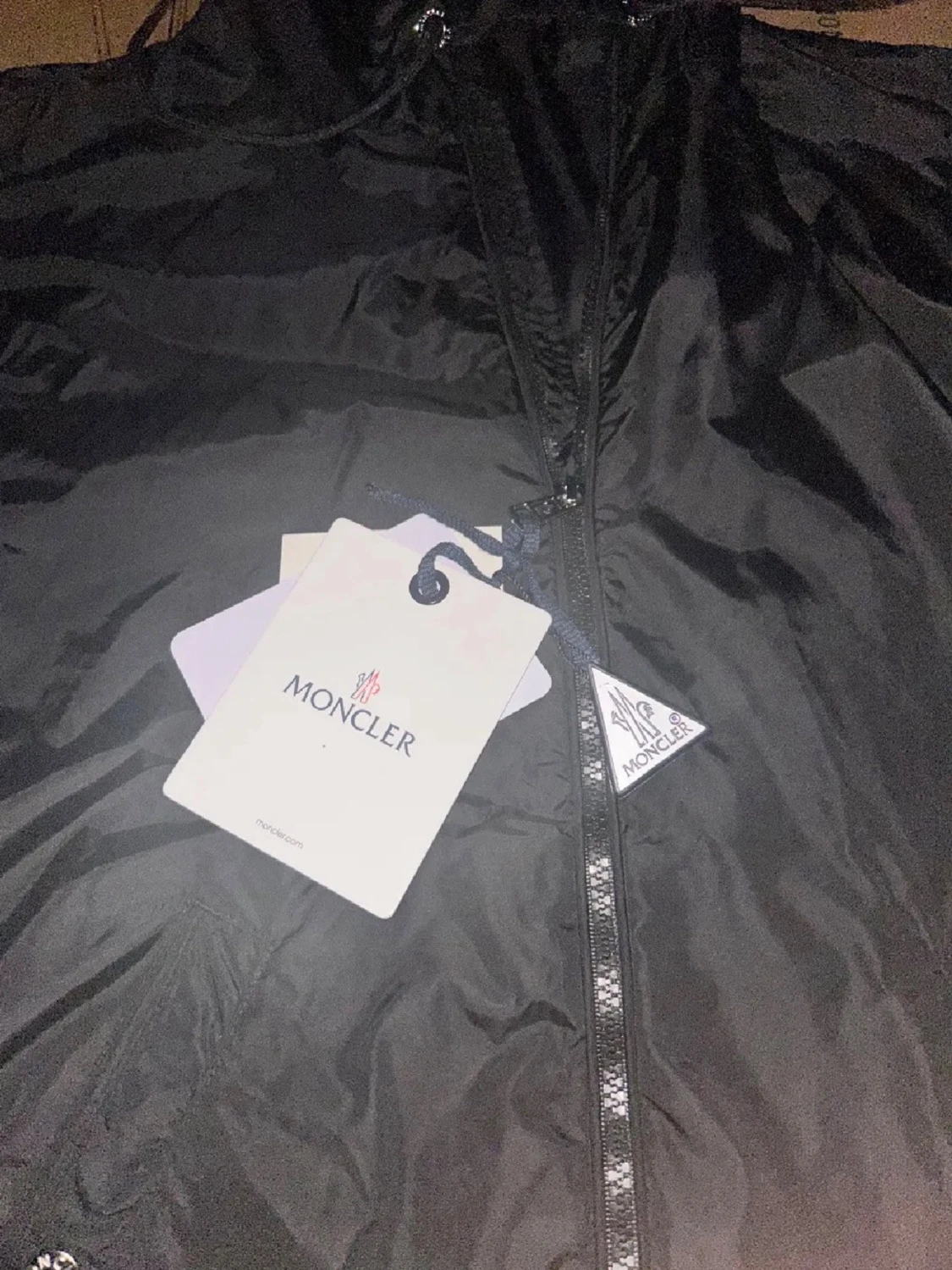 Svart windbreaker - 1