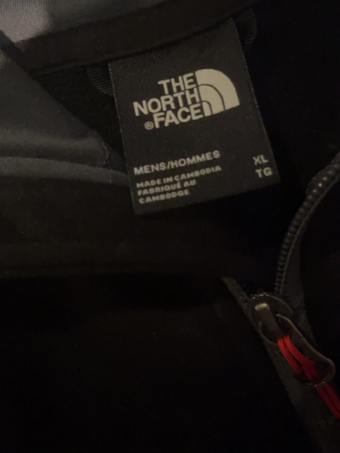 The North Face Hoodie- Svart-storlek XL - 2