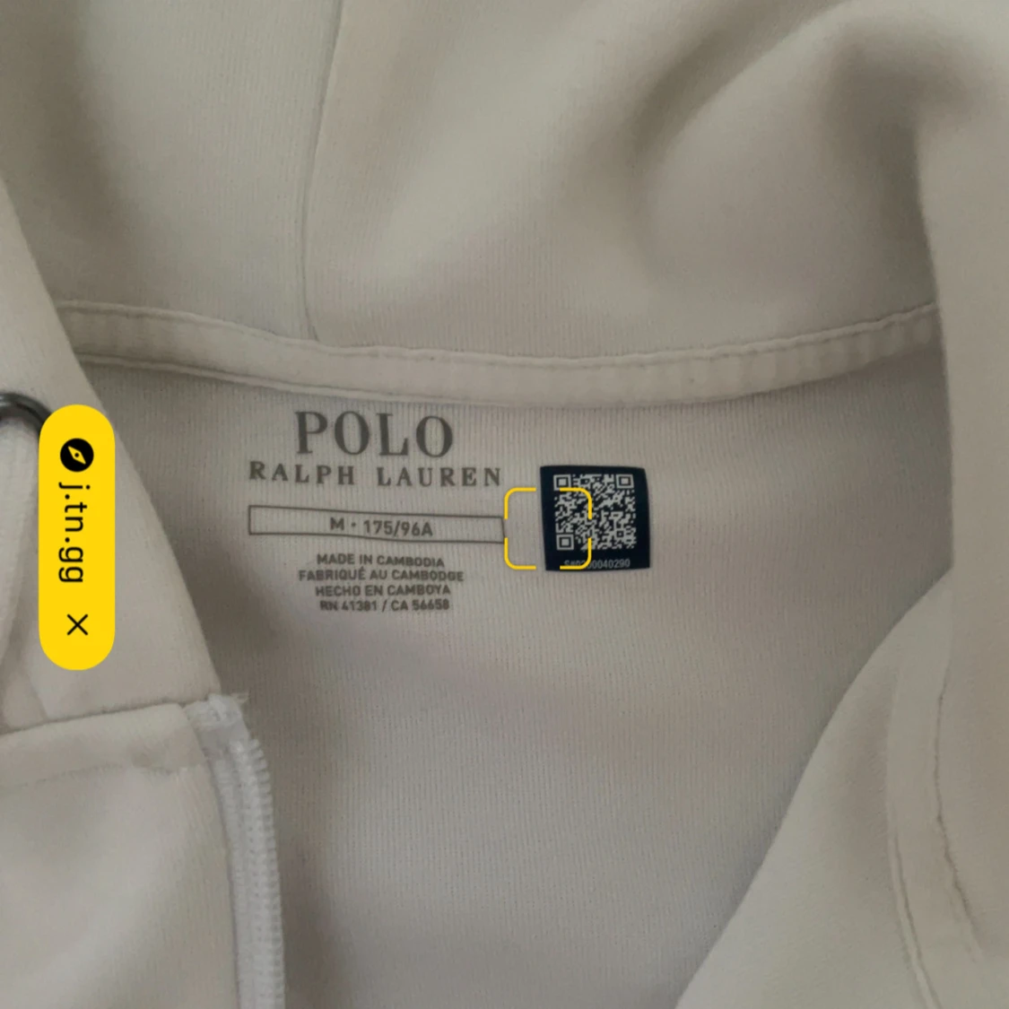 Vit hoodie från Polo Ralph Lauren - 2