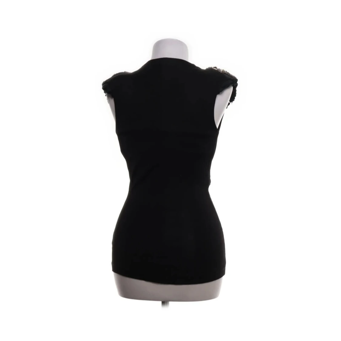 Svart topp med pärldetaljer Robert Rodriguez - 1