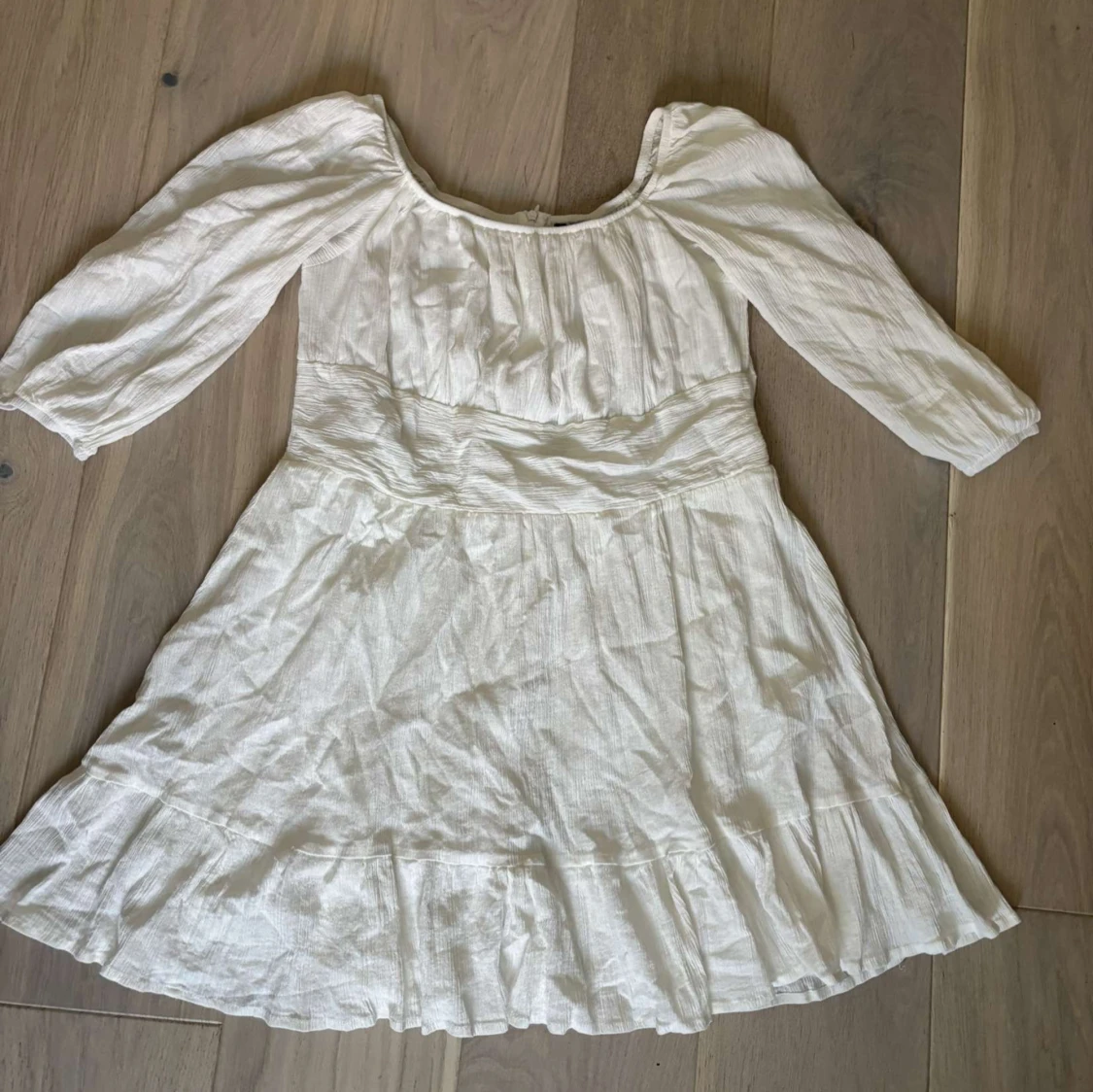 Vit kortklänning från ChicMe  - 1