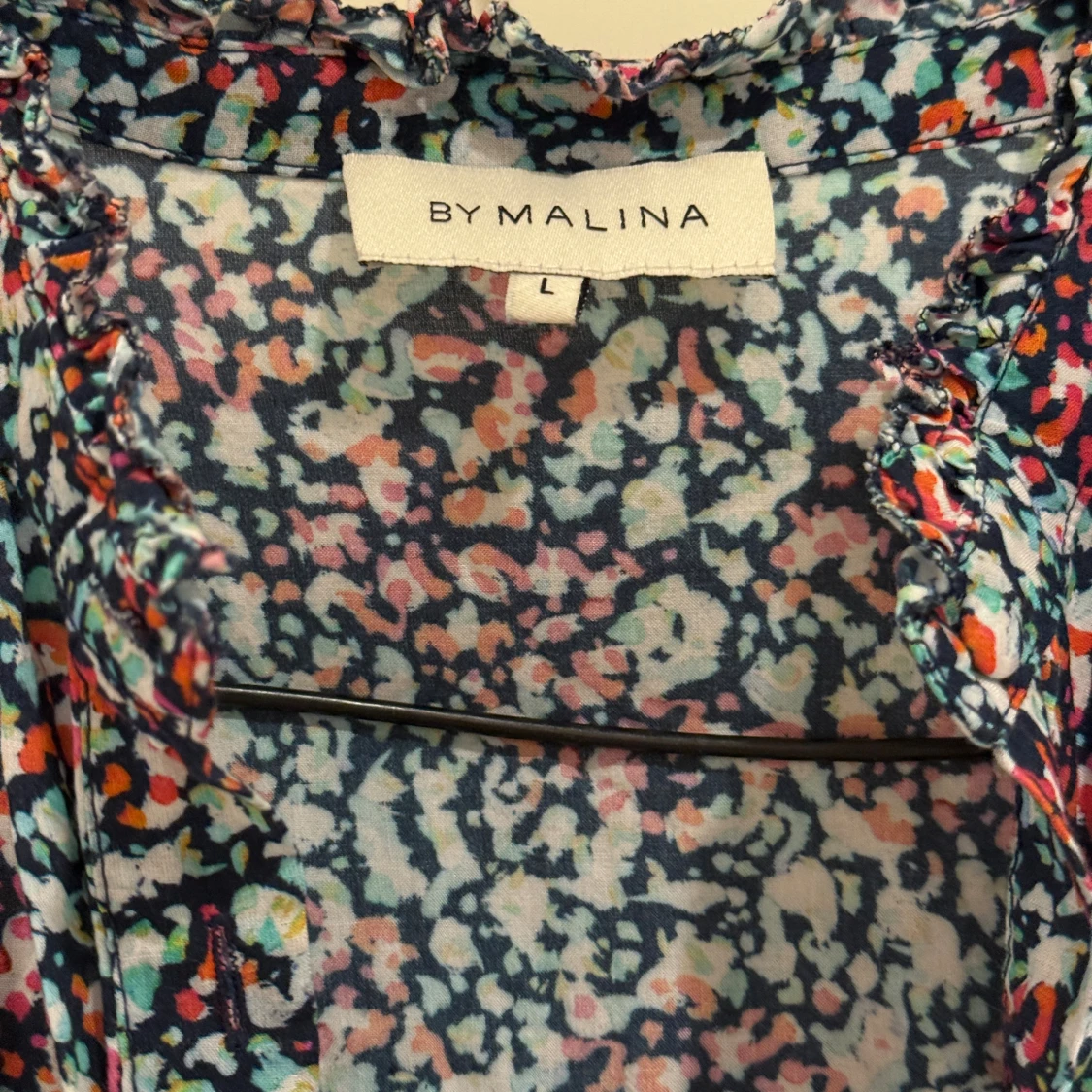 Blommig långklänning från By Malina - 2