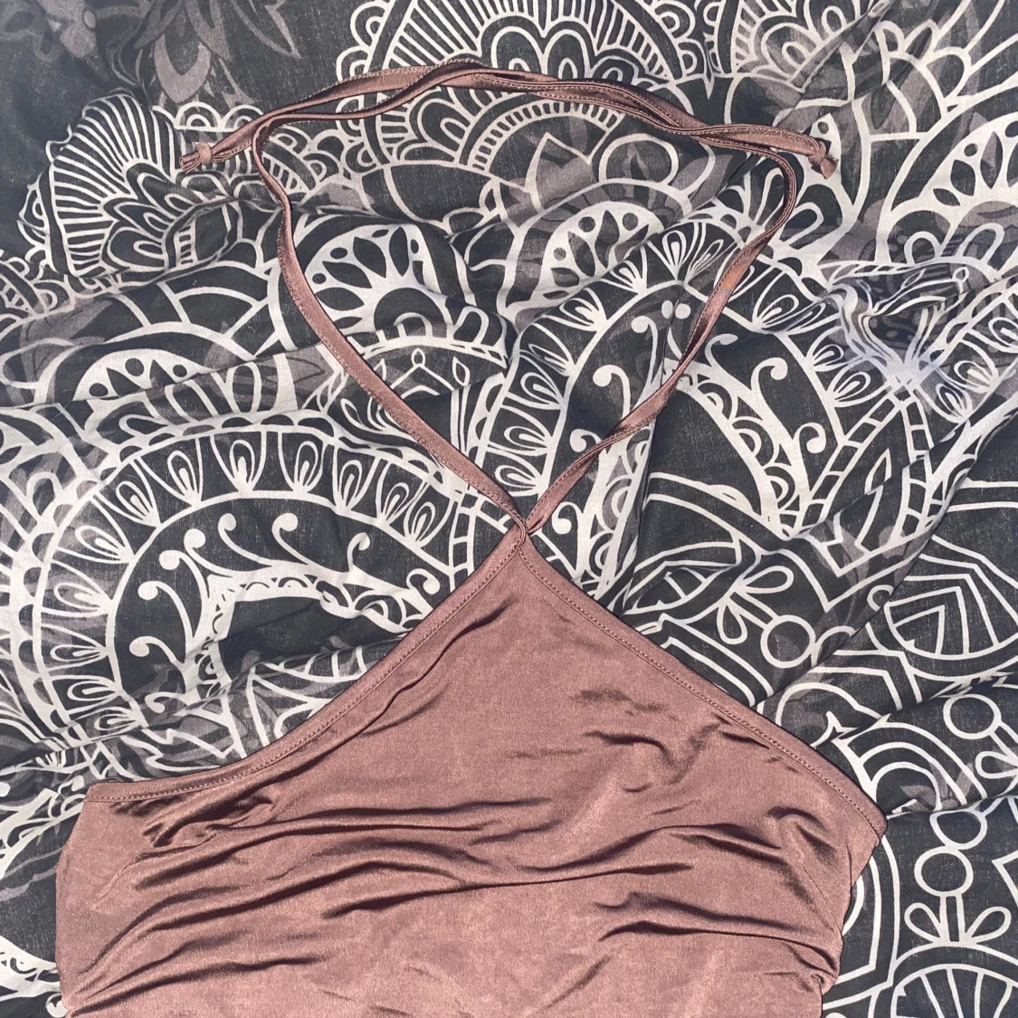 Brun klänning från BikBok - 2