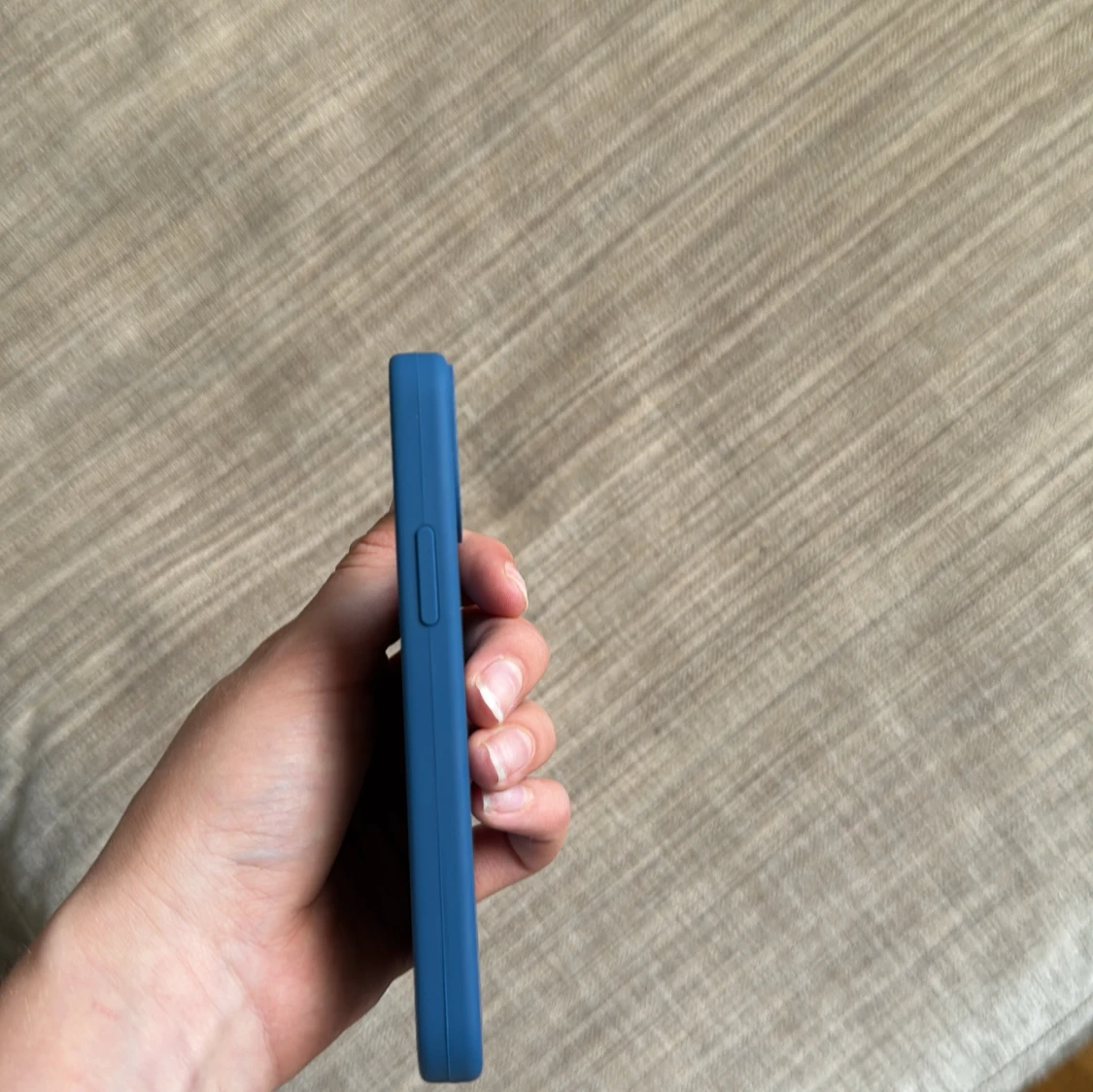 Blått Apple iPhone-skal i silikon - 4