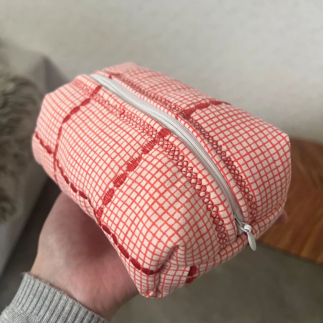 Handgjord sminkväska  - 1