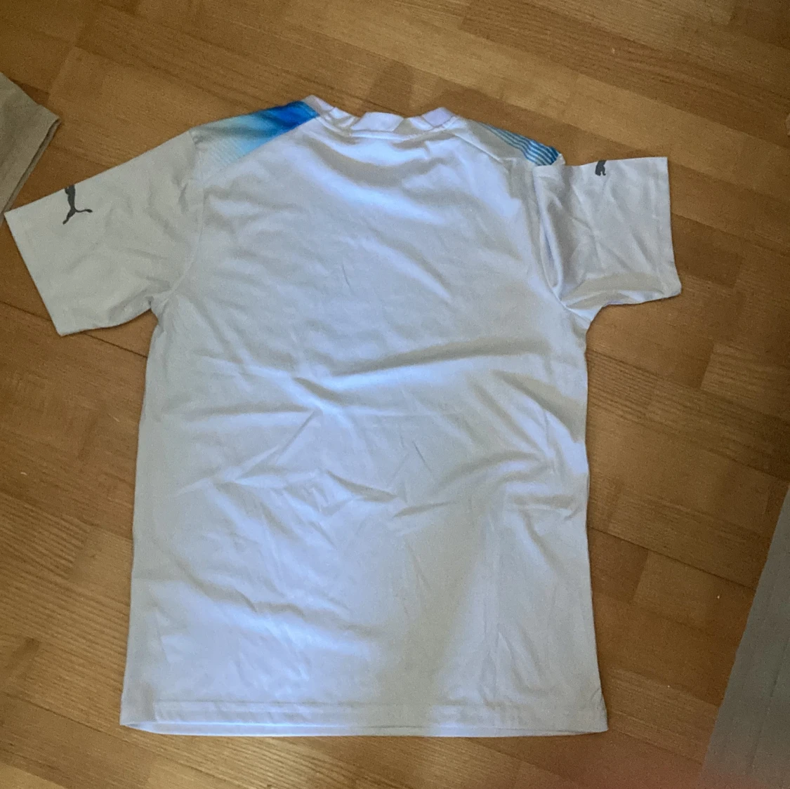 Marseille fotbollströja Puma vit/blå - 1