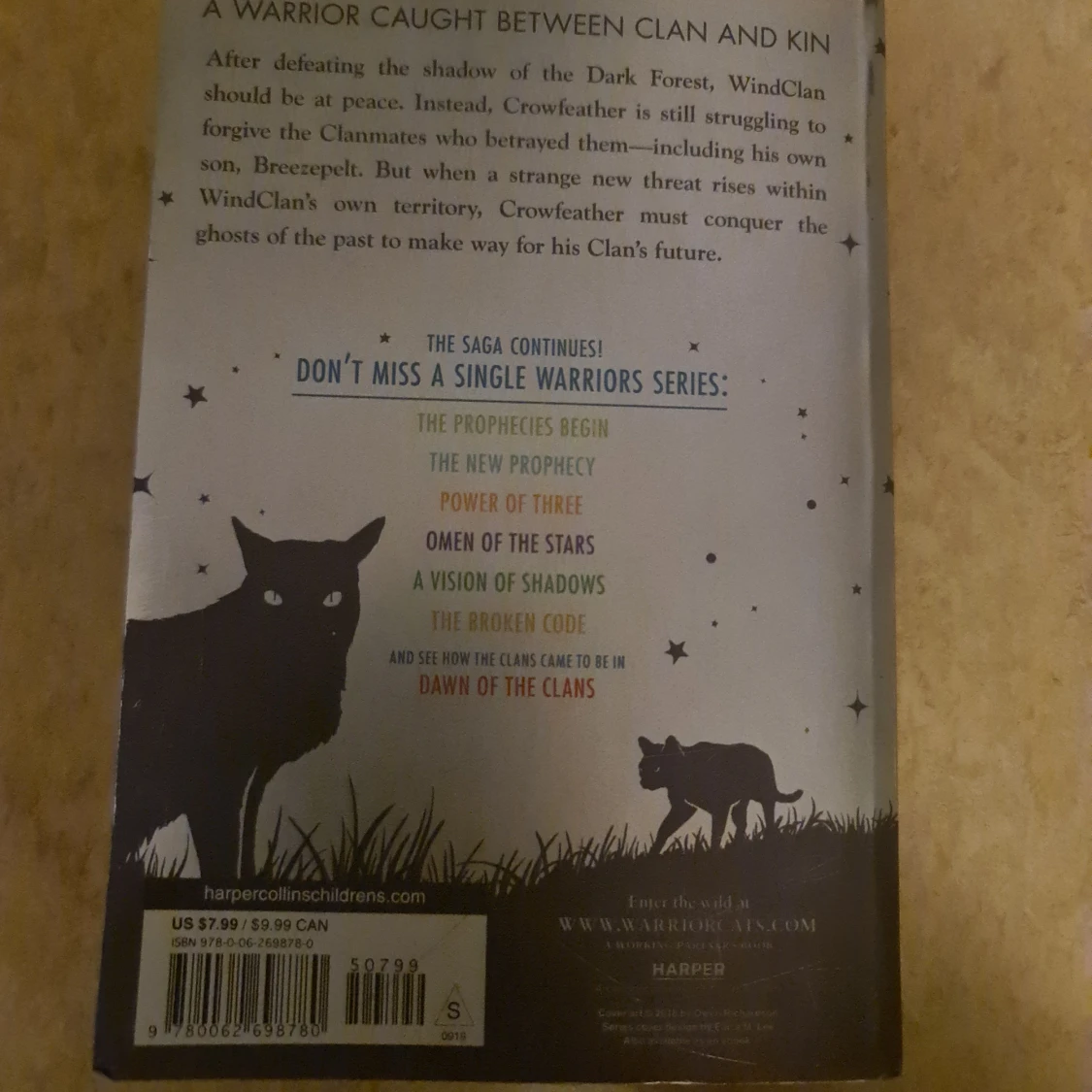 Warriors Super Edition: Crowfeather's Trial - 1