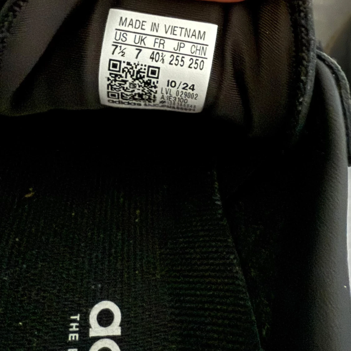 Adidas Samba svart/vit strl 40⅔ - 3