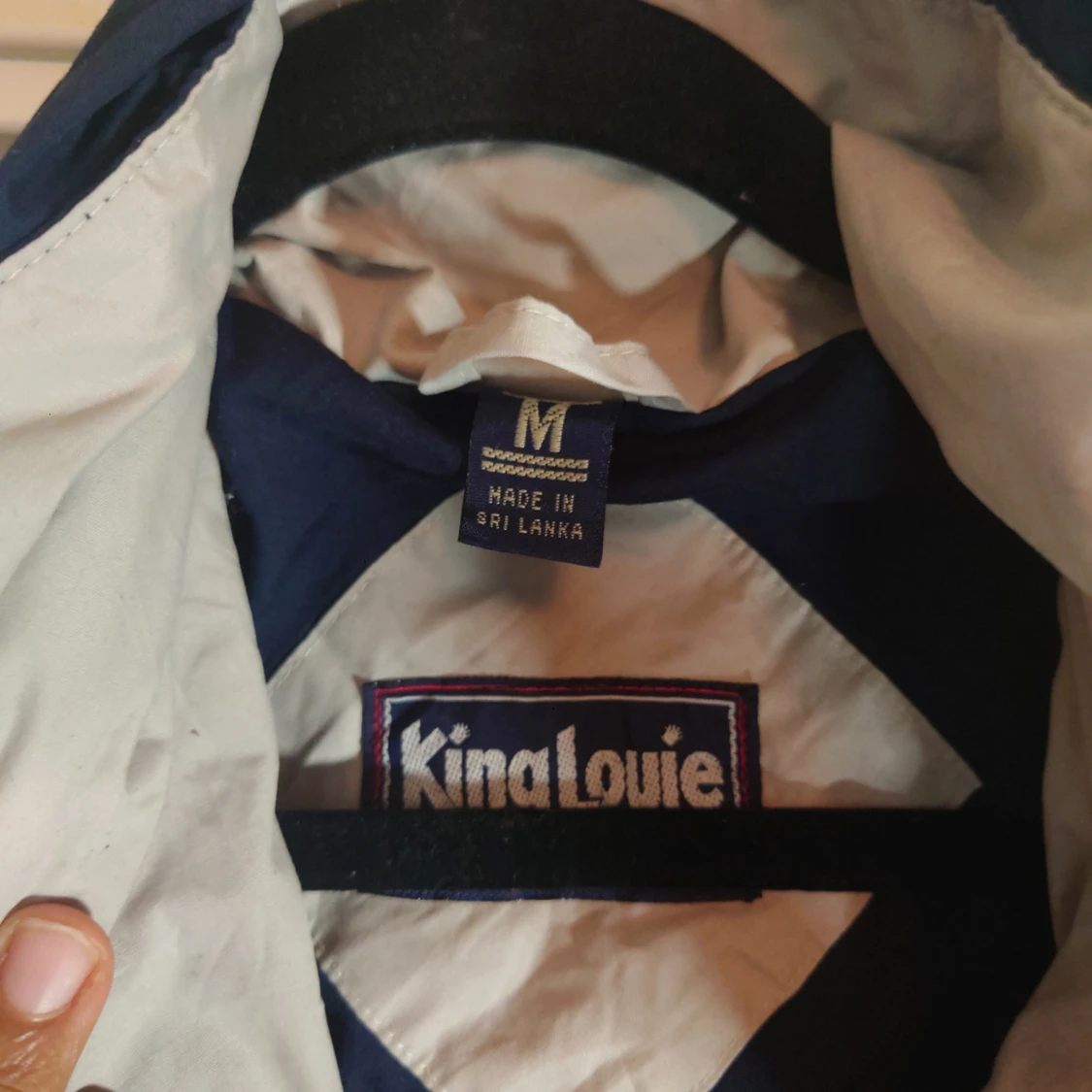 Blå och röd vindjacka från King Louie - 1