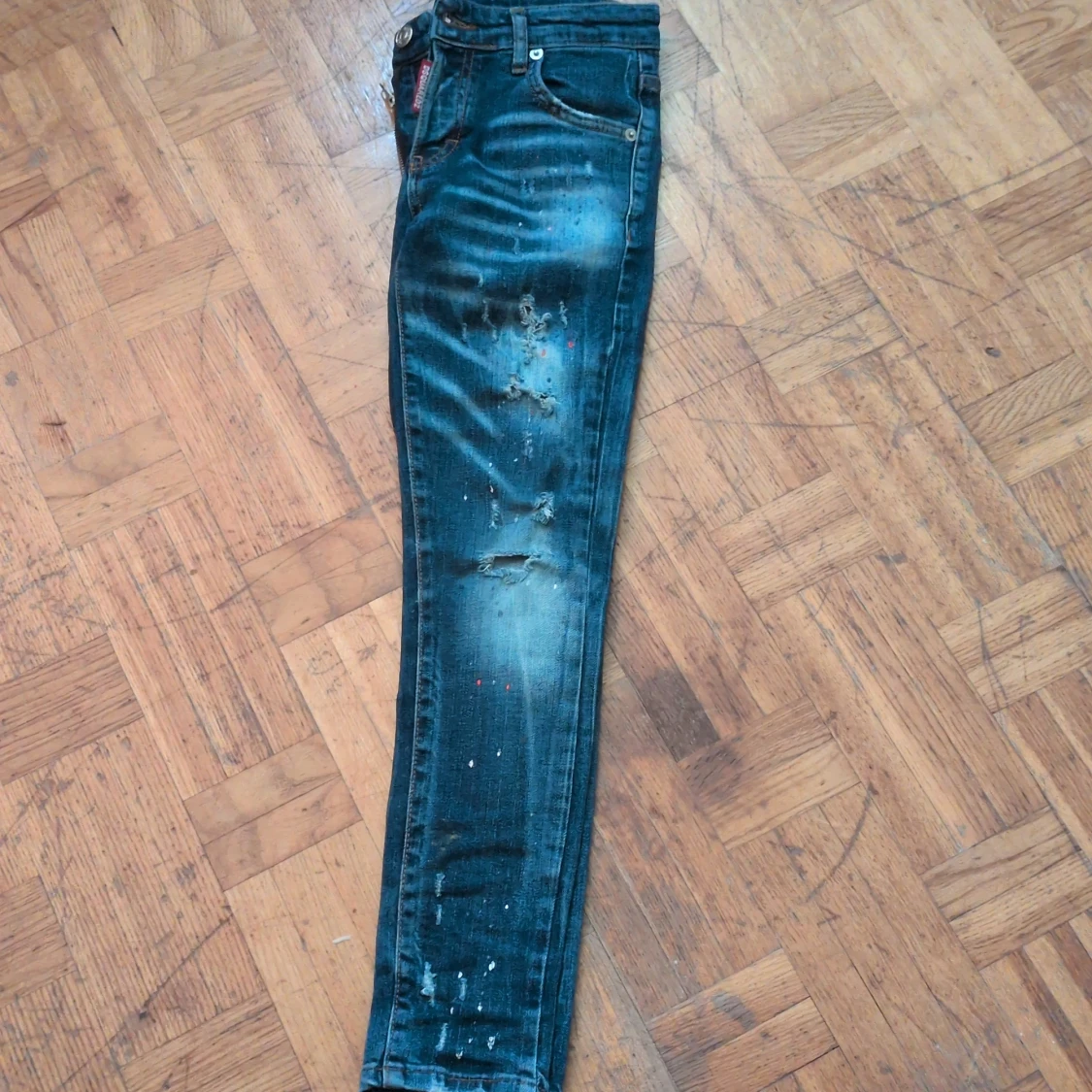 Dsquared2 skinny jeans med dragkedja - 4