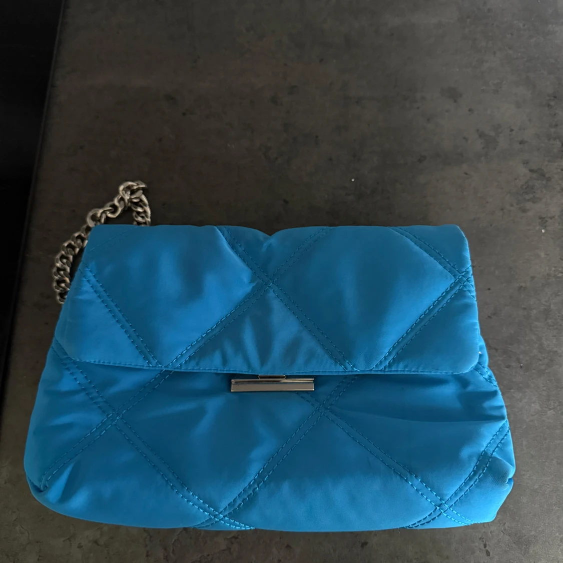 Blå axelväska från Mango - 3