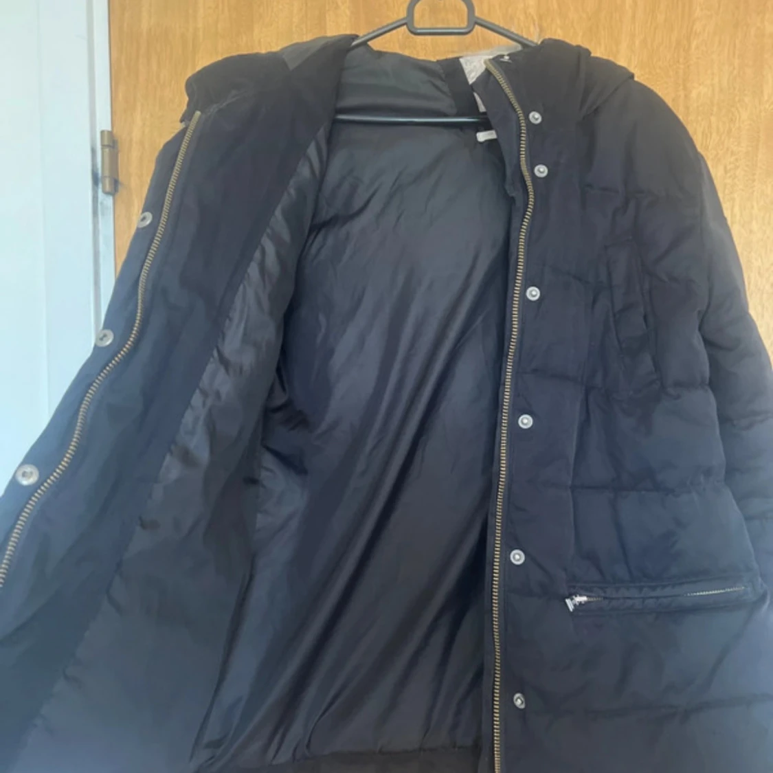 Svart pufferjacka från 365, strl 38 - 4