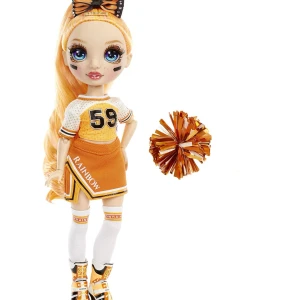 Poppy cheerleader Rainbow High docka - En Poppy cheerleader docka från rainbow high.🧡🎼🎹