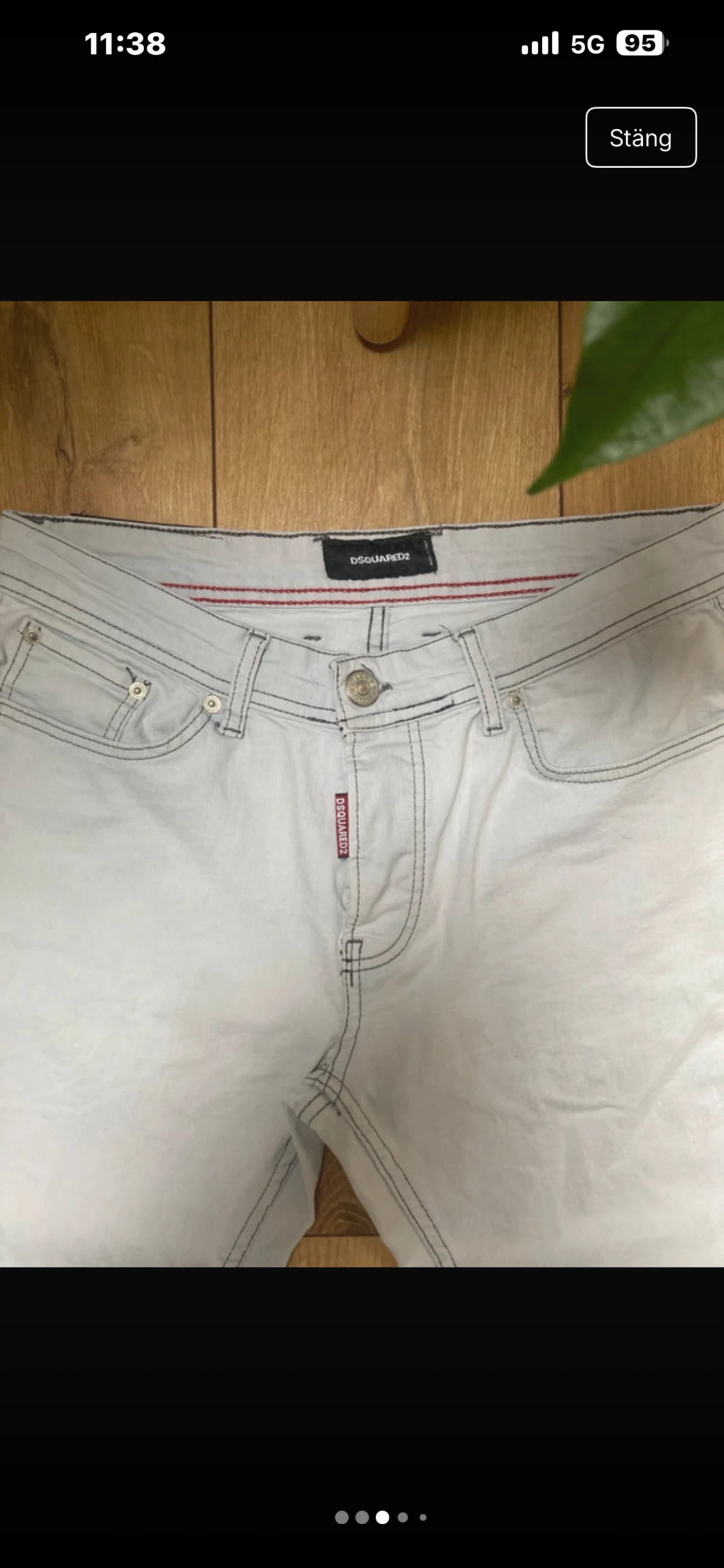 Ljusgrå jeans från Dsquared2 - 1