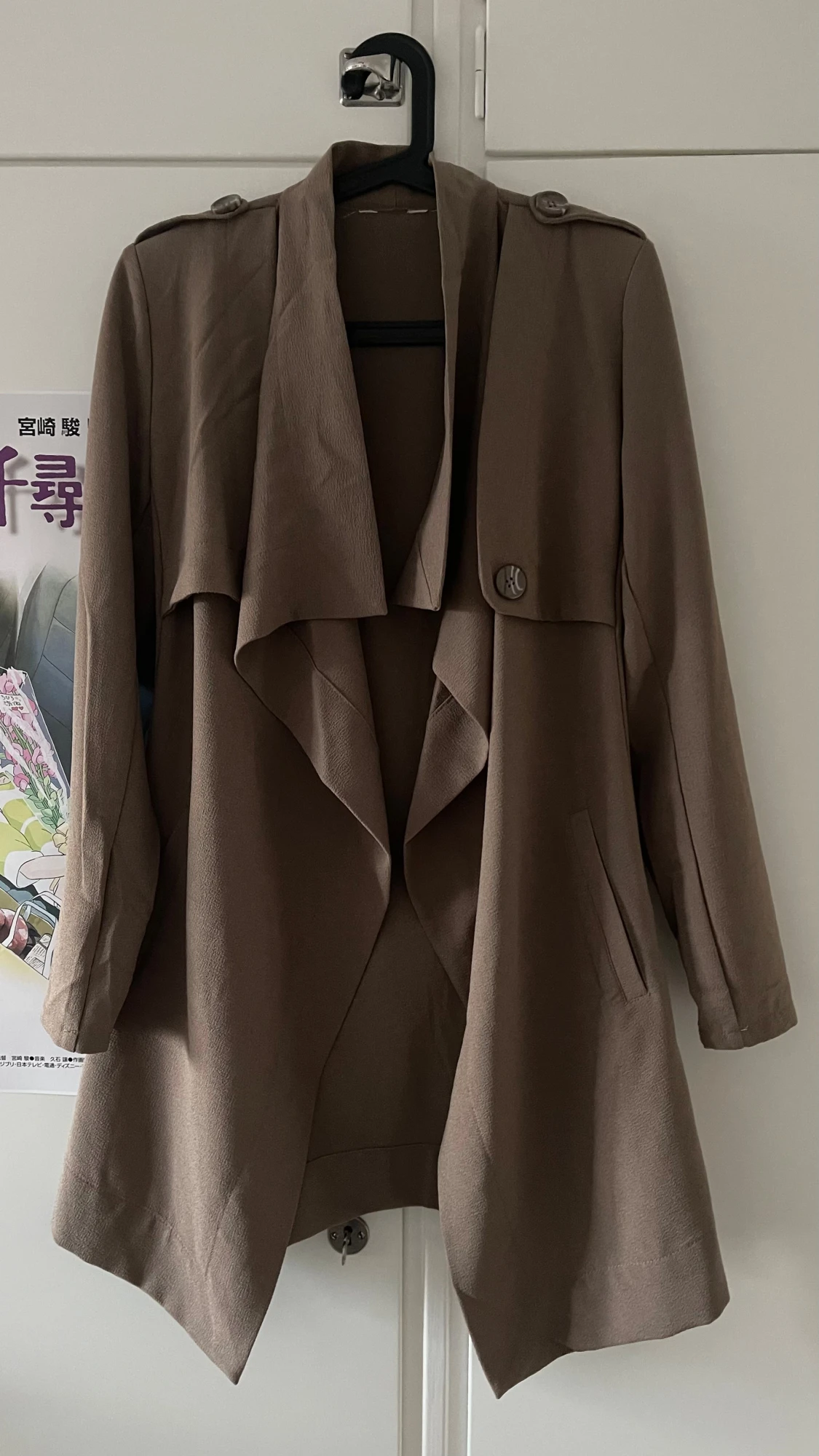 Brun kappa/trenchcoat - 3