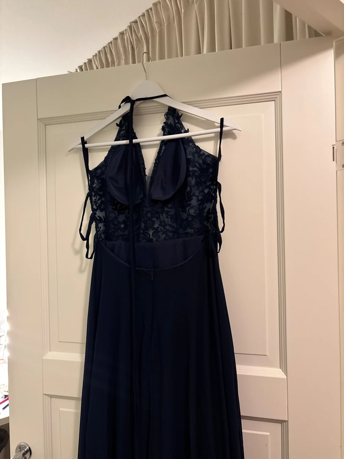 Marinblå balklänning  - 2