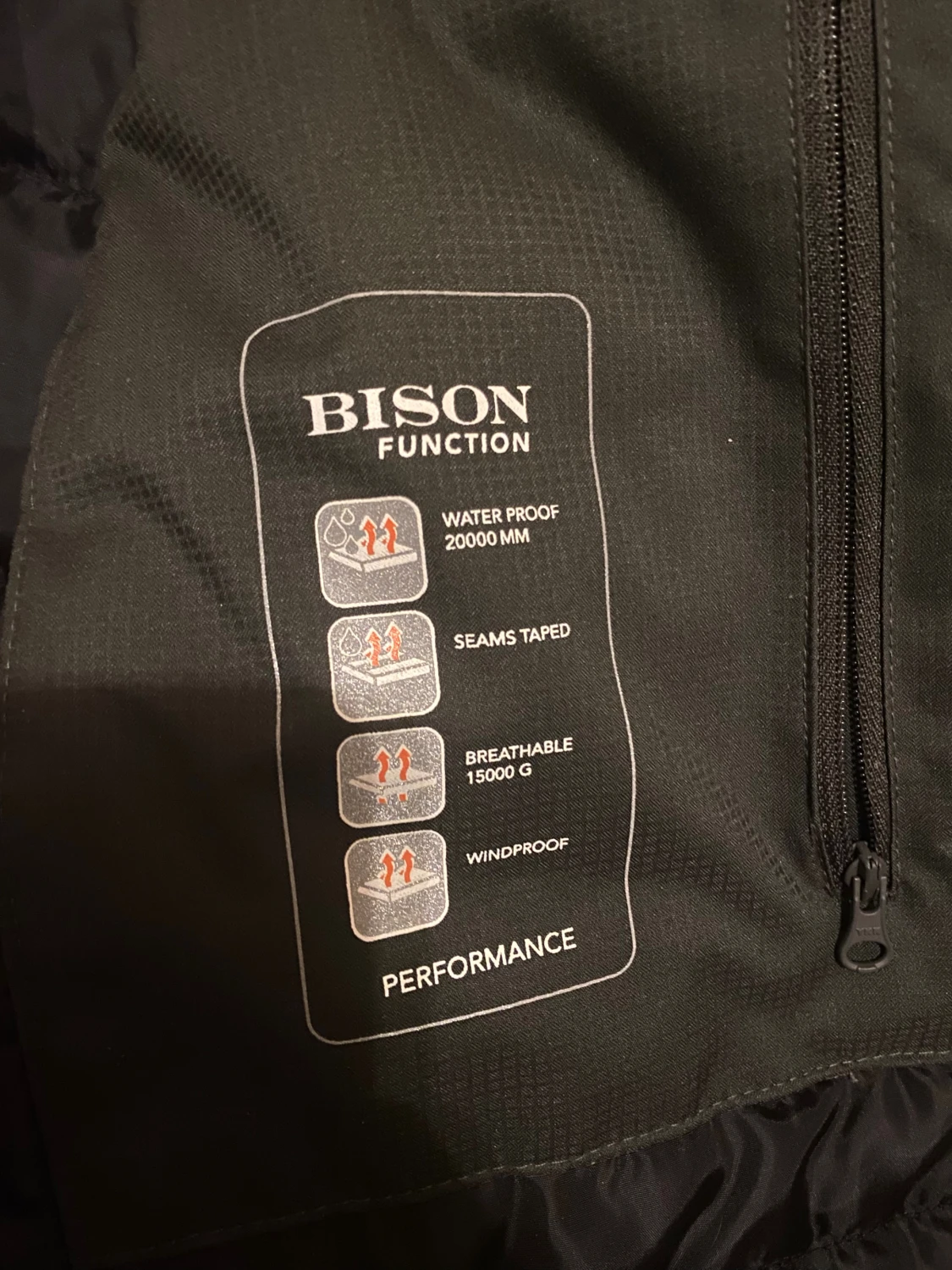 Mörkgrön vinterjacka från Bison XL - 2