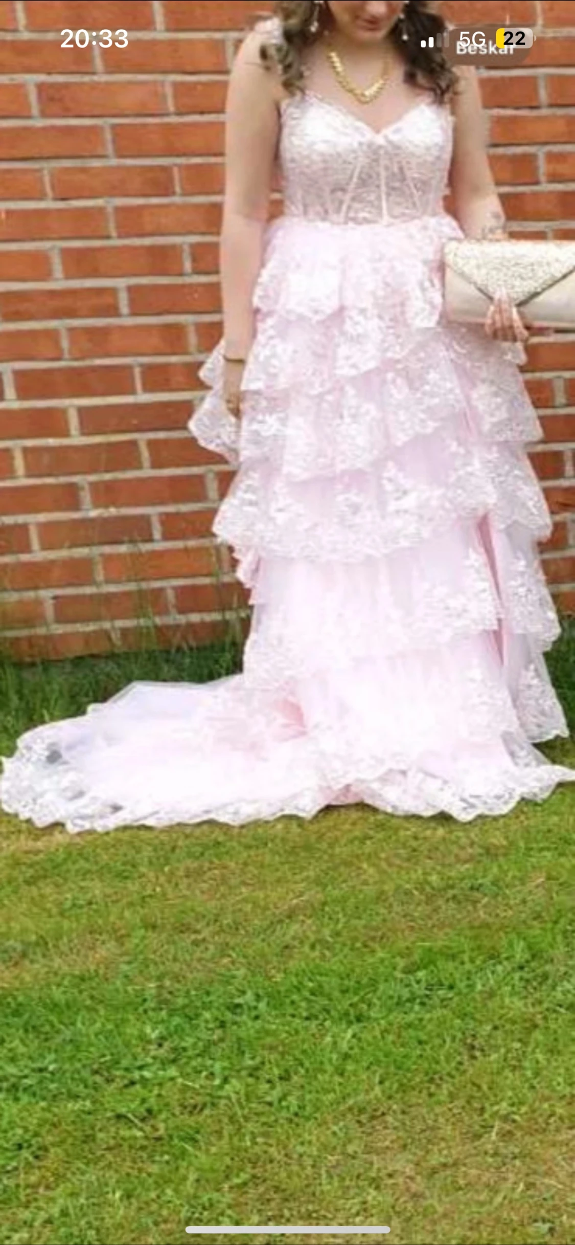 Rosa balklänning  - 2