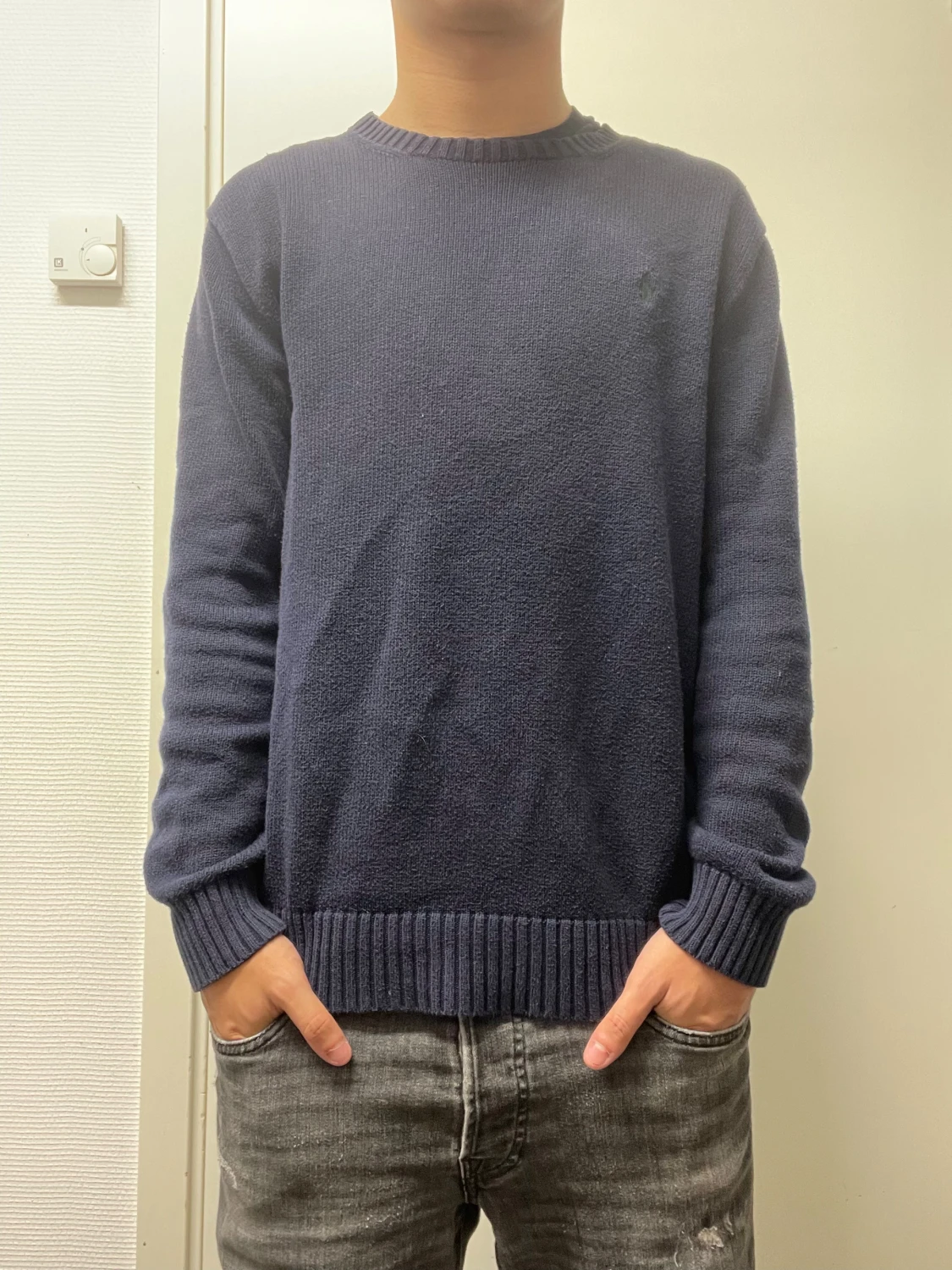 Stickad Ralph lauren tröja