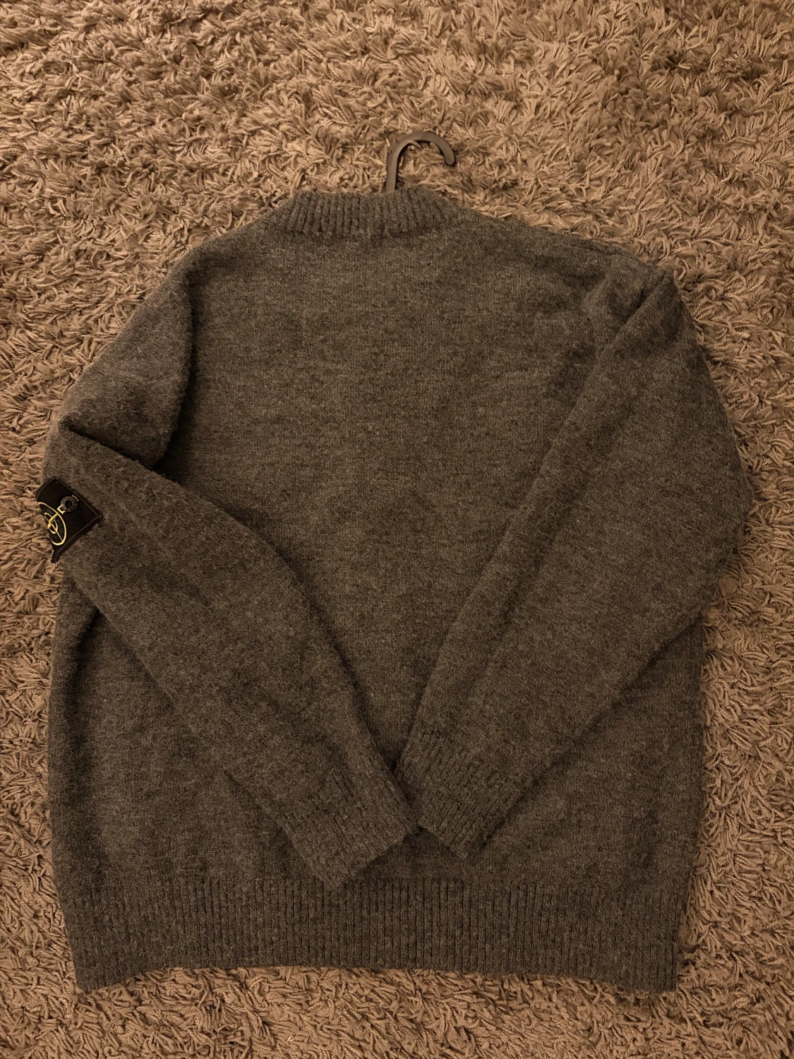 Grå kofta från Stone Island i ull - 2