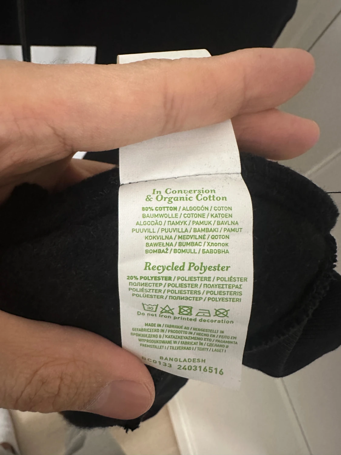 Svart AMD x Dell hoodie med tryck - 3