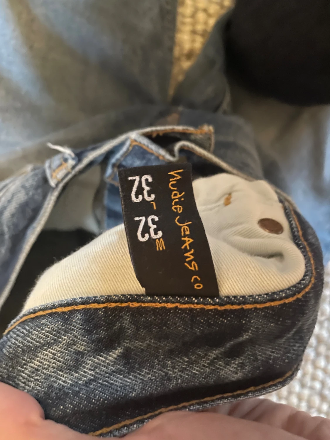 Blå jeans från Nudie Jeans Co, 32/32 - 3