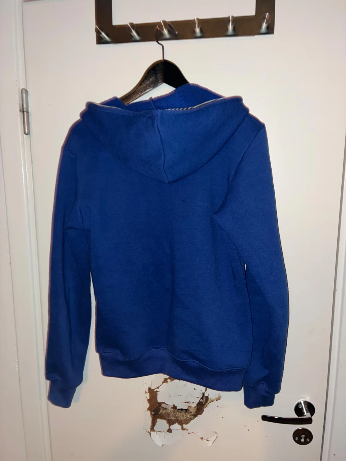 Blå hoodie Aim For The Moon S - 2