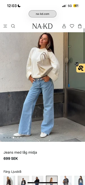 nakd jeans  - Skitnsnygga jeans från nakd (bilden är lånad) säljer för dom inte passade mig. Ny med prislapp