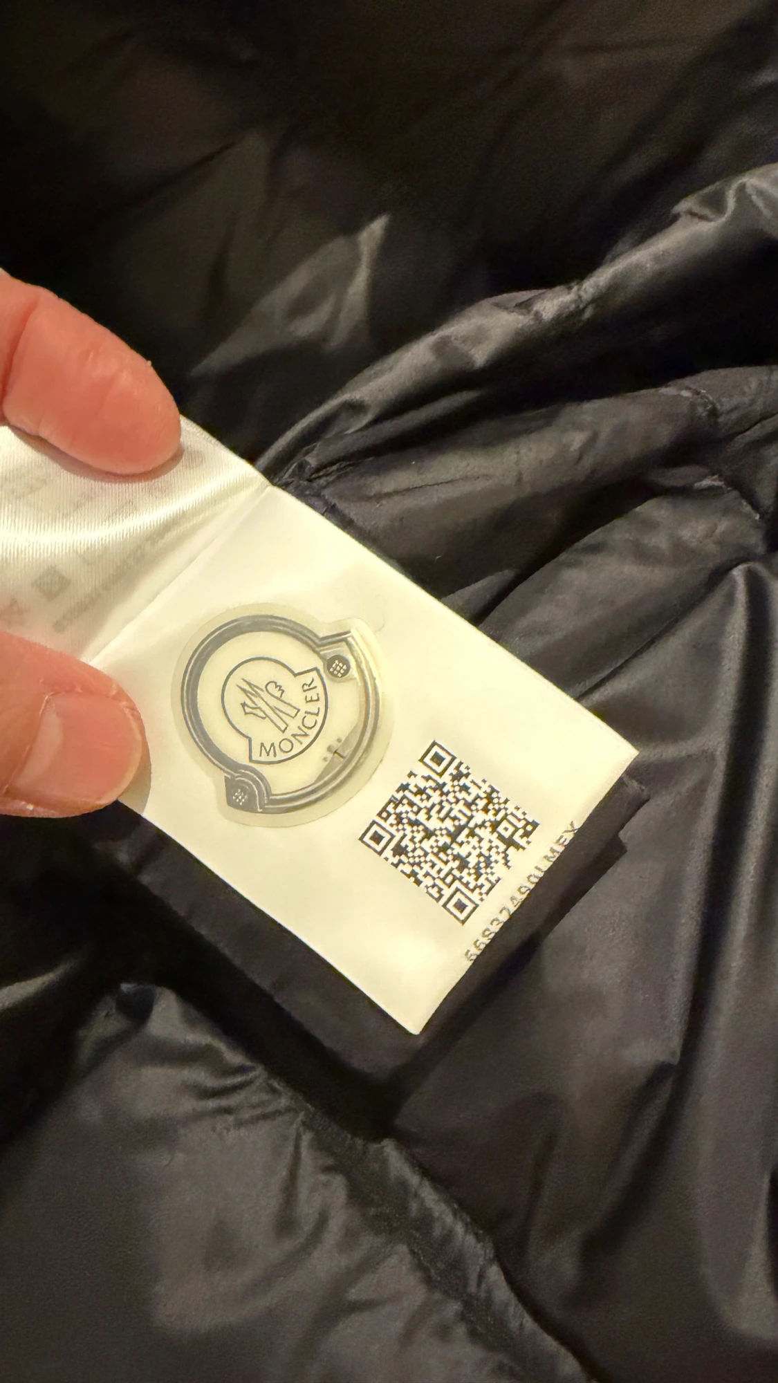 Black Lannic Quilted Shell Down Jacket - 3