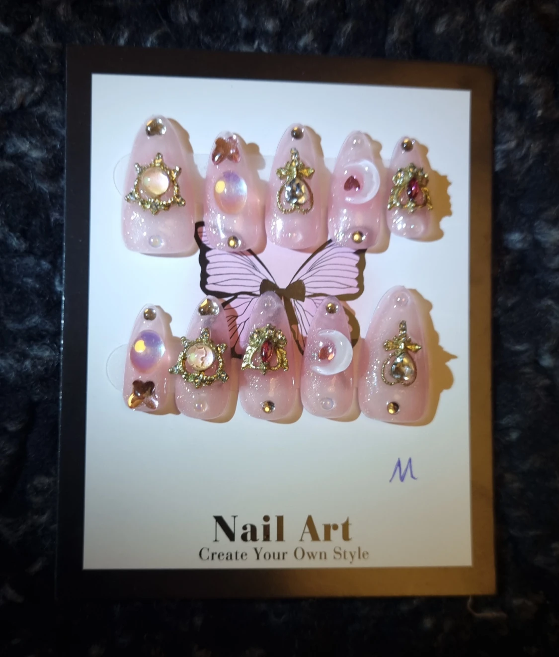 Handmade Sailor Moon Nails Strl M - 3