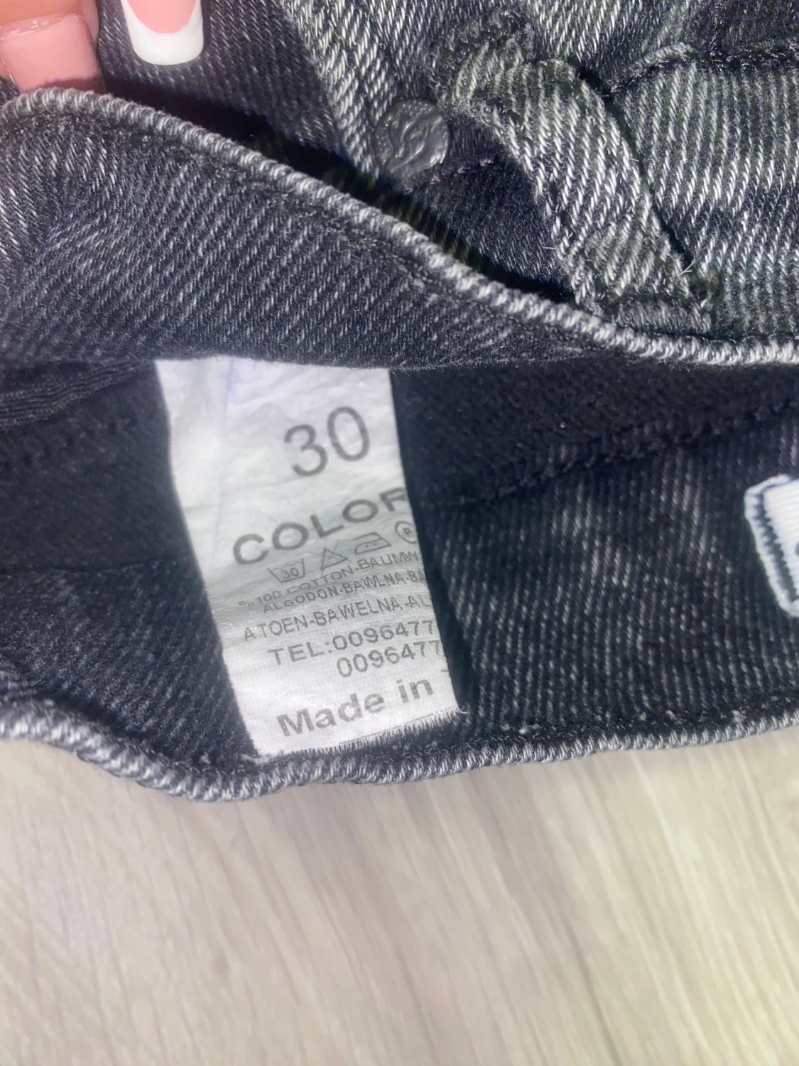 Svarta bootcut jeans Hakan 40, strl 30 - 2