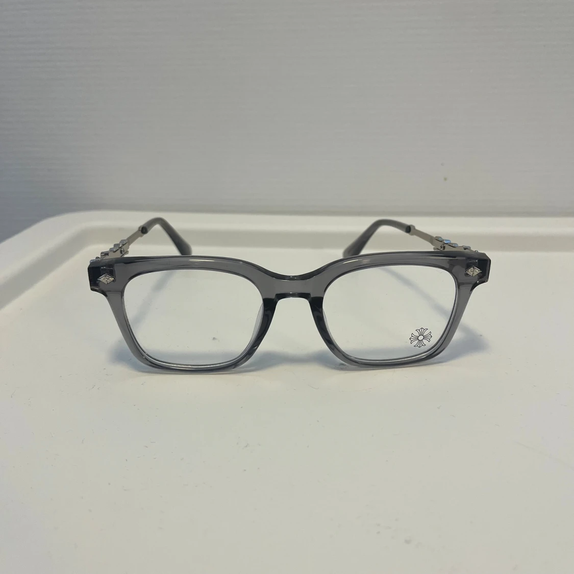 chrome heart inspirerande glasögon gråa - 1