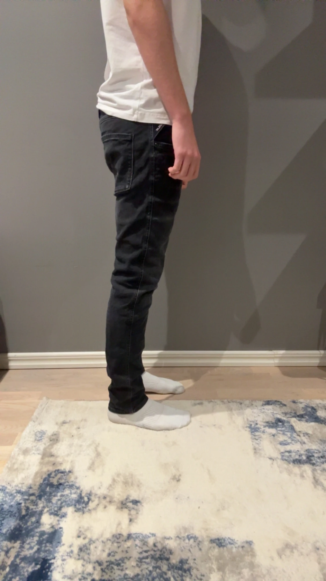 Svarta Replay anbass Jeans - 1