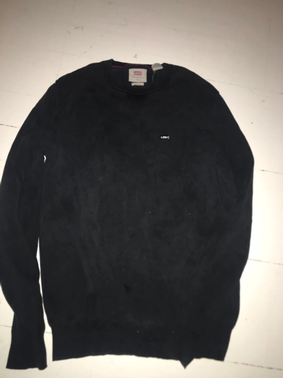 Svart stickad tröja från Levi's