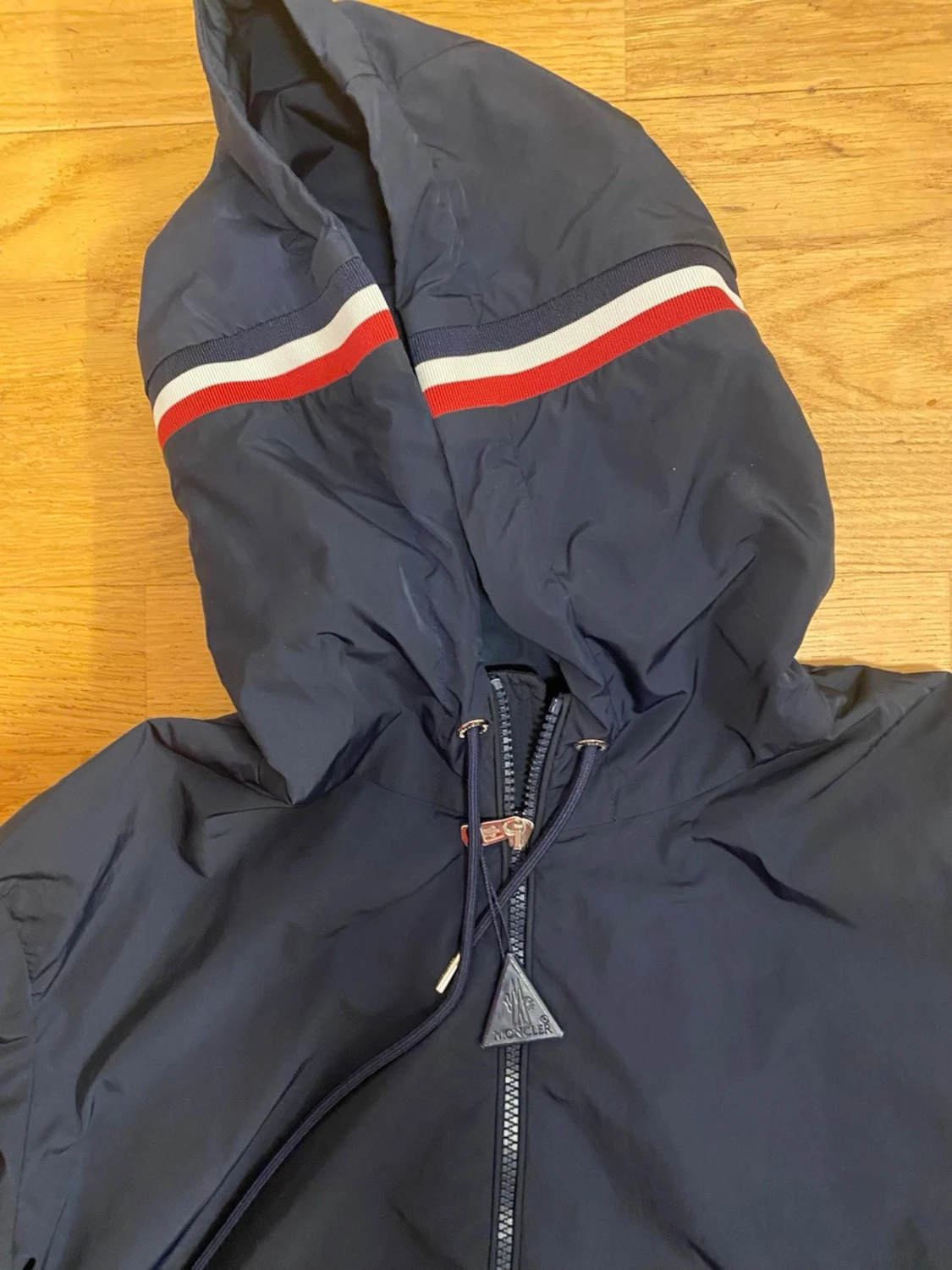 Moncler windbreaker navy blue - 1