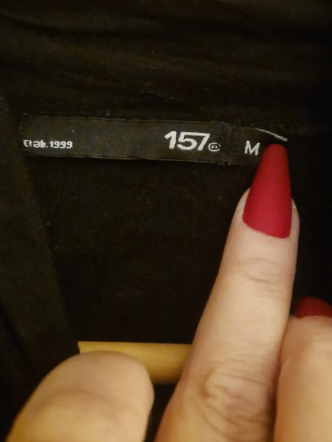 Svart polotopp från Lager157, storlek M - 1