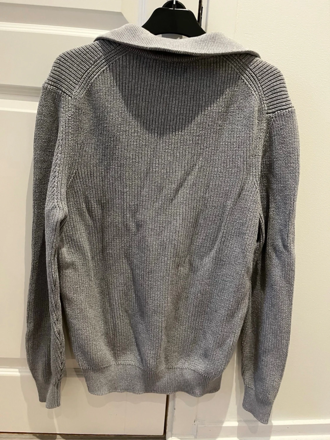 Stickad halv zip - 1