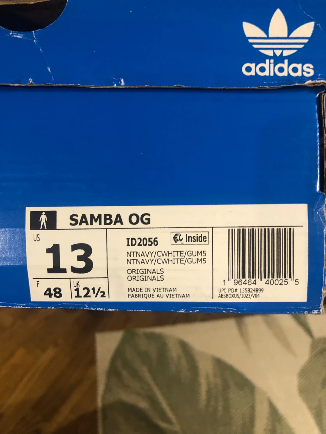 Adidas Samba sneakers marinblå/vit - 5