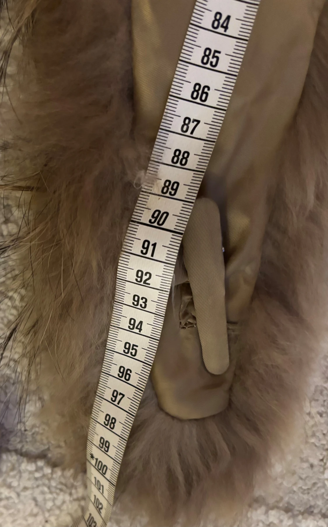 Äkta lyxig pälskrage  - 5